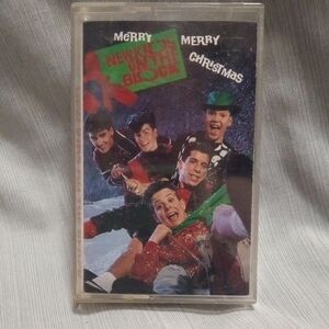 New Kids On The Block Cassette ~ Merry, Merry Christmas ~ Cassette Tape ~ Tested